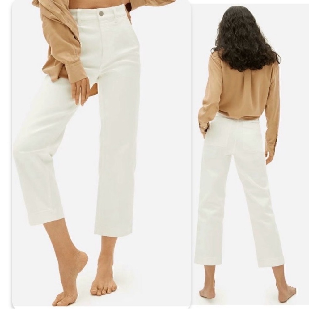 Everlane Women's Bone Ankle Jeans size 2